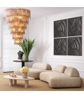 Saint Roch XXL Chandelier Brass/Smoke 116cm