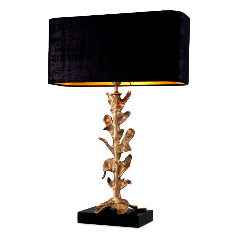 Scalo Table Lamp Brass/Black 79cm