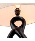 Macias table lamp bronze/linen 90cm