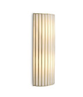 Monari wall lamp antique brass/glass 60cm