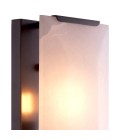 Ortiz Wall Lamp Bronze/White 51.5 cm