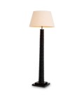 Callao golvlampa svart/linne 160cm