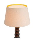 Callao golvlampa svart/linne 160cm