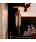 Beau Rivage Table Lamp Brass/Black 102cm