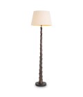 Riverbank golvlampa brons/linne 169cm