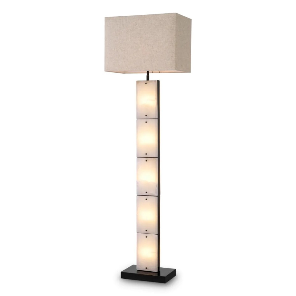 Ortiz golvlampa brons/alabaster 173cm