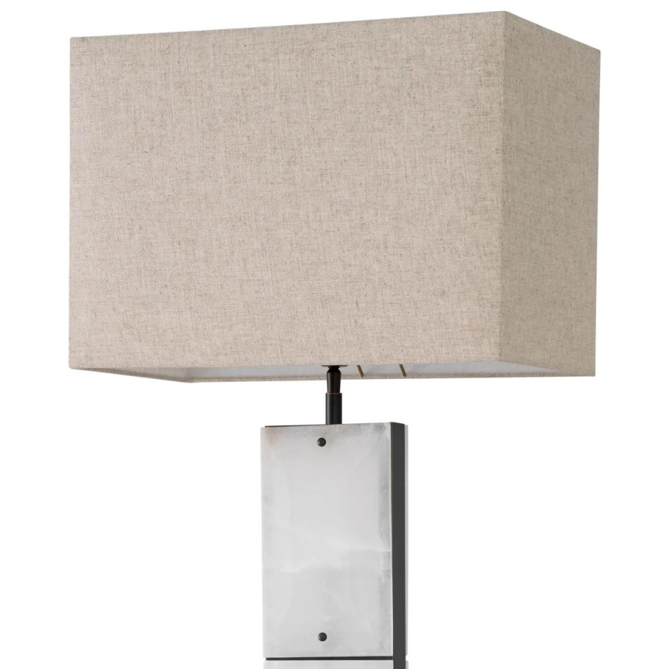 Ortiz golvlampa brons/alabaster 173cm