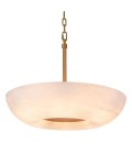 Ariano ceiling light antique brass/alabaster 60cm