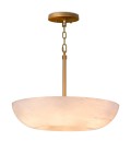 Ariano ceiling light antique brass/alabaster 60cm