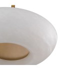 Ariano ceiling light antique brass/alabaster 60cm