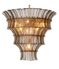 Toscano Chandelier Antique Brass/Smoke 67cm