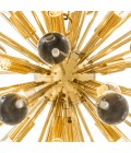 Anto Chandelier Gold/Glass 75cm