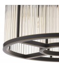 Bernardi Ceiling Lamp Bronze/Glass 45cm