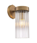 Carnero Wall Lamp Brass/Glass 30cm