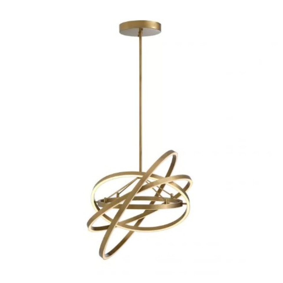 Cassini Ceiling Light Brass 90cm