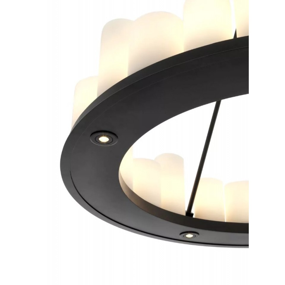 Commodore Chandelier Black 90cm