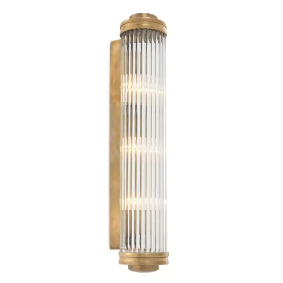 Gascogne Wall Lamp XL Brass/Glass 60cm