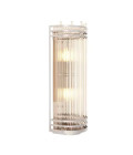 Gulf Wall Lamp Large Nickel/Glass 53.5cm