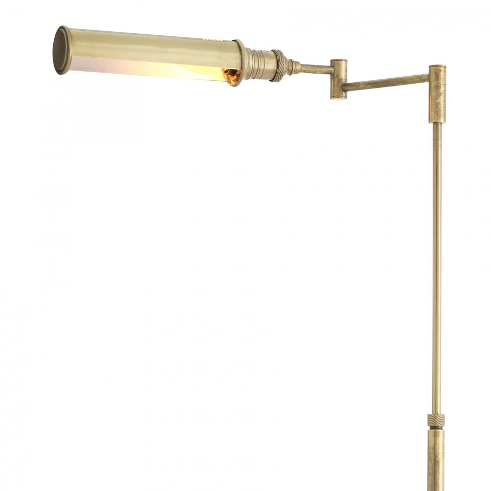 Kingston Golvlampa Mässing 136cm