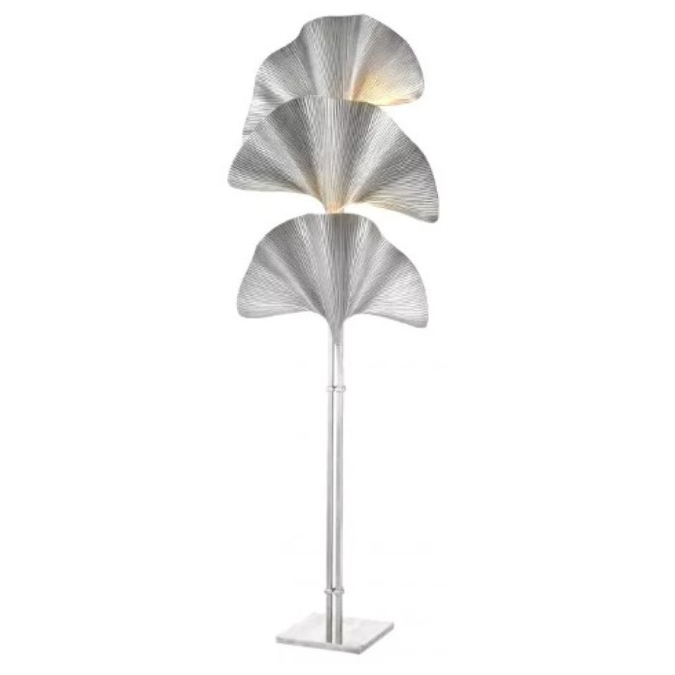 Las Palmas Golvlampa Silver 197cm