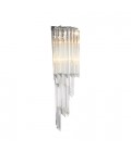 Marino Wall Lamp Nickel/Glass 64.5cm