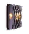 Nuvola Wall Lamp Bronze/Glass 24cm