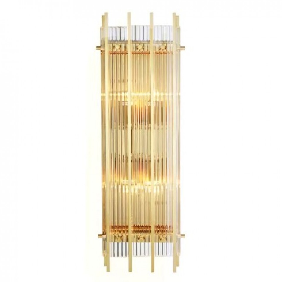 Sparks Wall Lamp Gold/Glass 65cm