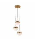 Spiridon Ceiling Lamp Brass/Glass 45cm