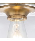 Hounslow 1 light plafond burnished brass 22.9cm