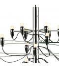 Gino Sarfatti LED Flos Ceiling Light 88cm Chrome