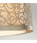 Arabesque 2 light plafond silver 37.5cm