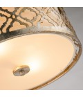 Arabella 2 light plafond distressed gold 40.6cm