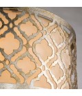 Arabella 2 light plafond distressed gold 40.6cm