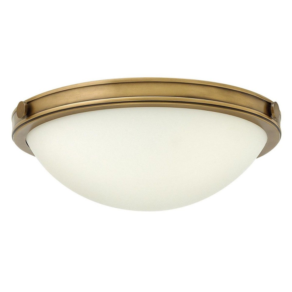 Collier 2 light small plafond heritage brass 34.6cm