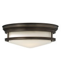 Hadley 3 light plafond IP44 oil rubbed bronze 35.6cm