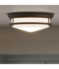 Hadley 3 light plafond IP44 oil rubbed bronze 35.6cm