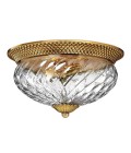 Plantation 3 light plafond burnished brass 36.1cm