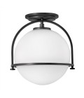 Somerset 1 light plafond black 31.8cm