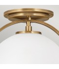 Somerset 1 light plafond heritage brass 31.8cm