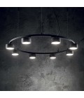 Minor Round SP8 Chandelier Black 76.5cm