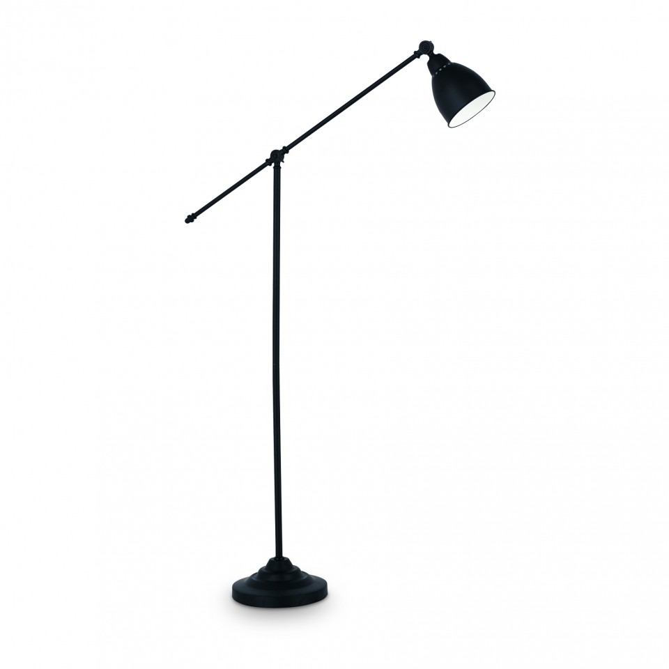 NEWTON Golvlampa PT1 Svart 150cm