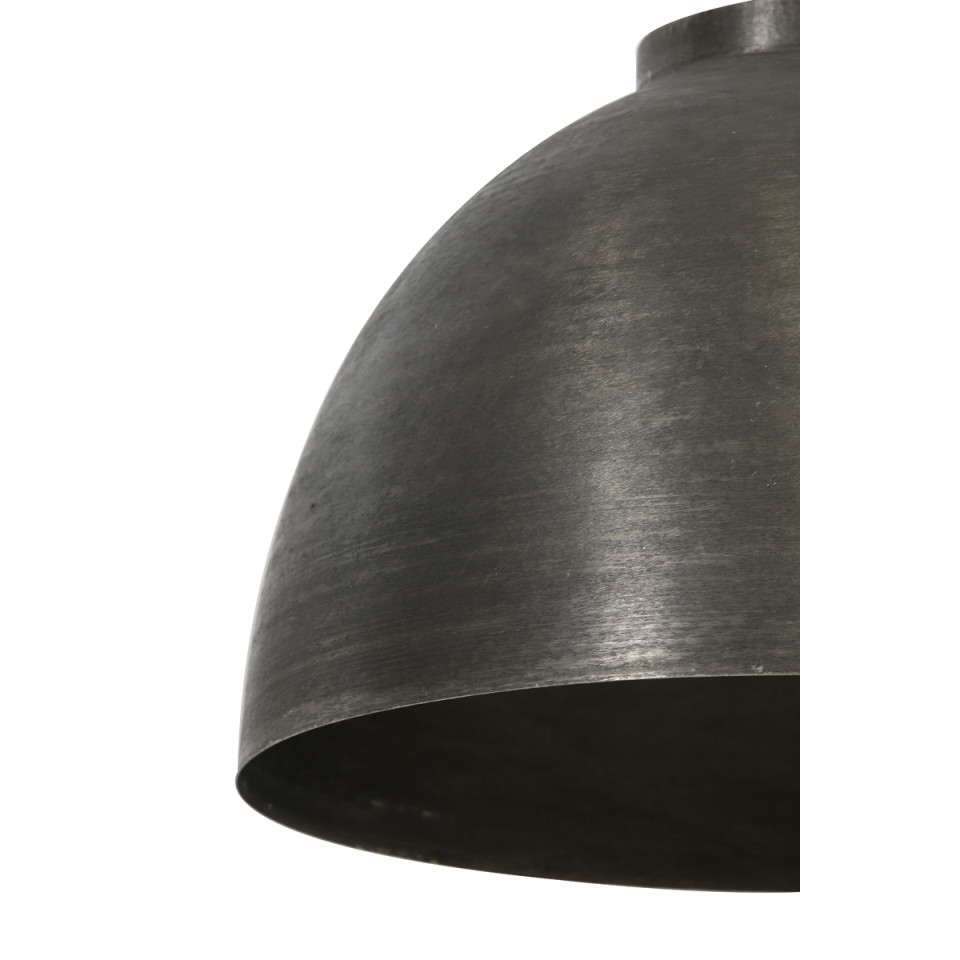 Kylie Ceiling Lamp Dark Raw Nickel 45cm