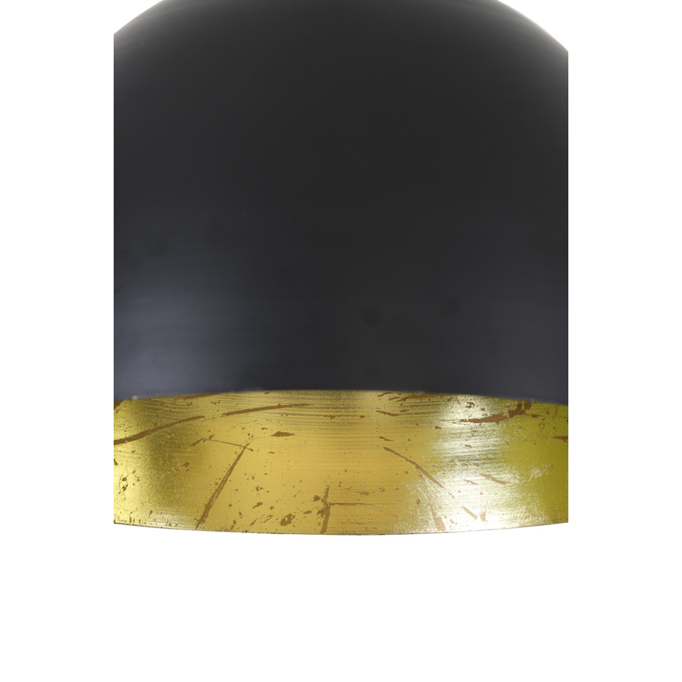 Kylie Ceiling Lamp Black/Gold 30cm