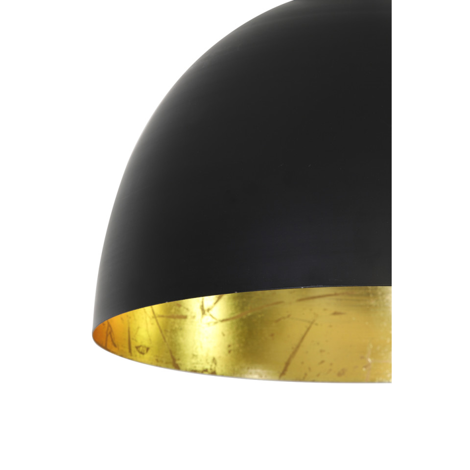 Kylie Ceiling Lamp Black/Gold 30cm