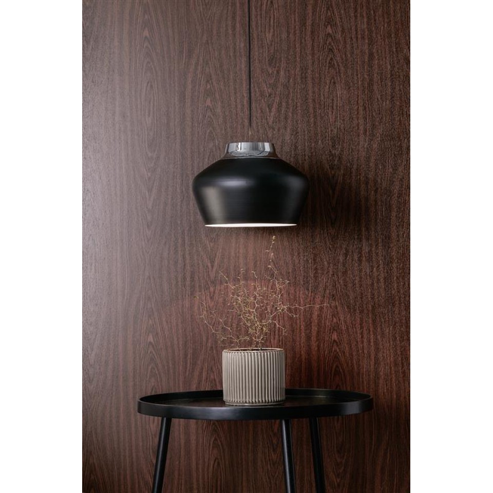 KOM Ceiling Light Black/krom 41cm