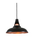 Alma Ceiling Lamp Black/Copper 30.5cm