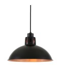 Bessemer Ceiling Lamp Black/Copper 30cm