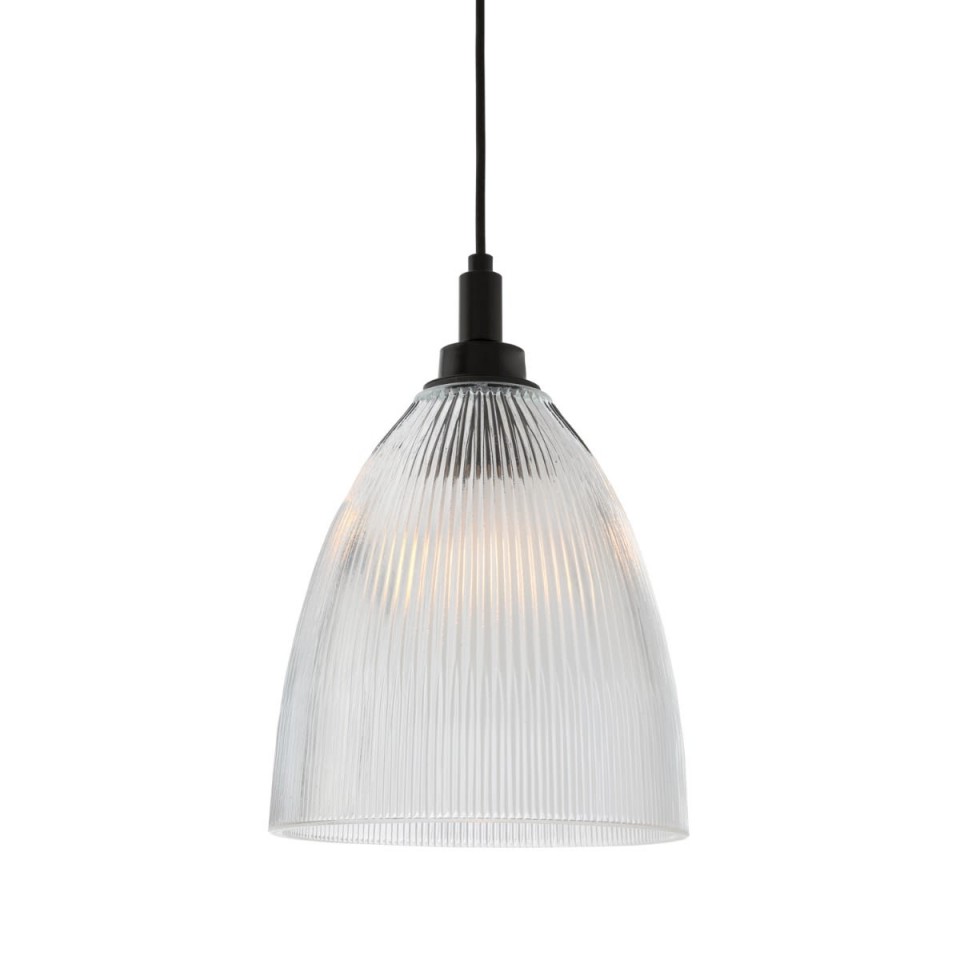 Brooke Bathroom Ceiling Lamp Prismatic 20cm IP65