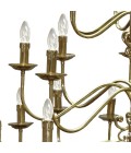 Flemish Chandelier Brass 140cm