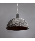 Kauri Ceiling Lamp Ceramic Black Clay 37cm